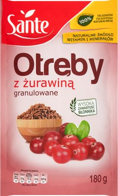 Cranberry- Kleie granuliertes