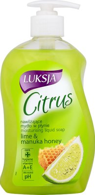 liquid soap Citrus lime pump