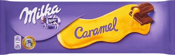Karamell- Milchschokolade mit Karamell nadzienim