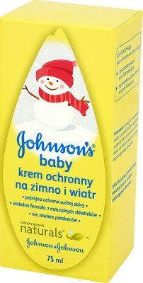 crema protectora para bebé Johnson ' s frío y el viento