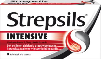 Strepsils tabletki na gardło Intensive