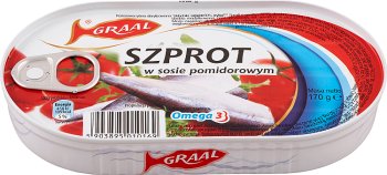 sprat in tomato sauce