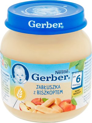 Gerber Kuchnia Polska słodkie jabłuszka z biszkoptem