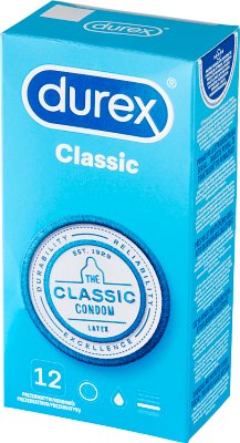 Durex prezerwatywy ze środkiem nawilżającym classic