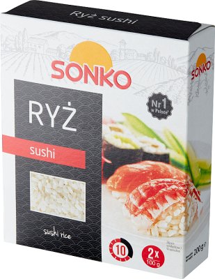 bolsas de arroz de sushi 2 x 100g