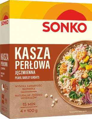 Sonko Kasza jęczmienna perłowa 4x100g