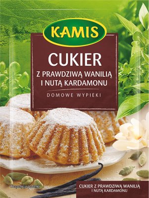 Kamis cukier z prawdziwą wanilią i nutą kardamonu