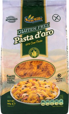 SamMills Fusilli Pasta (gimlets). Gluten Free