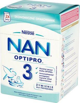 nan Pro 3 geändert Milch in Pulverform