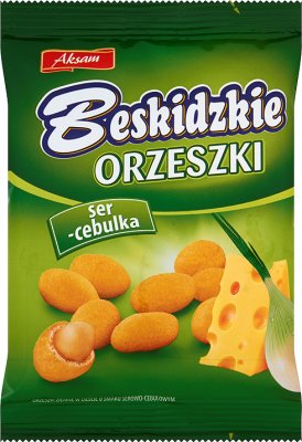 Beskidzkie Orzeszki ser i cebula