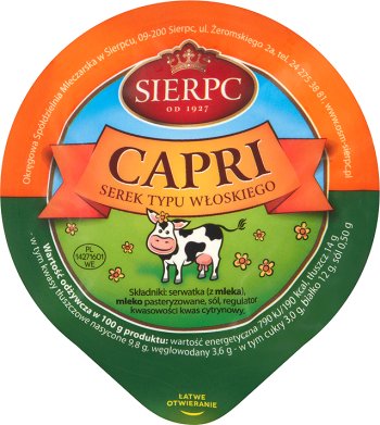 Sierpc Capri serek typu włoskiego