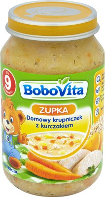 BoboVita zupka Domowy krupniczek z kurczakiem
