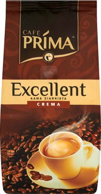 excelentes granos de café Crema