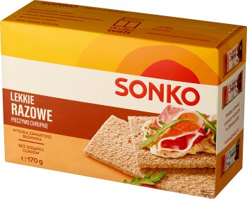 Sonko свет из непросеянной муки хрустящие хлебцы