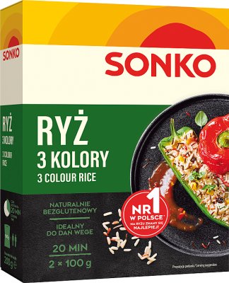 Sonko ryż 3 kolory