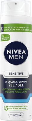 Nivea for men żel do golenia Łagodzący