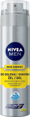 Nivea for men żel do golenia Skin Energy Q10