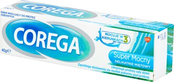 Corega crema soporte para dentaduras extra fuertes