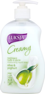 creamy liquid soap olive dispenser with aloe vera