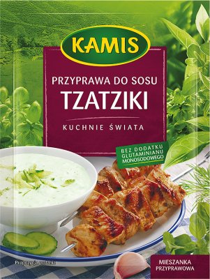 piquant à la sauce tzatziki