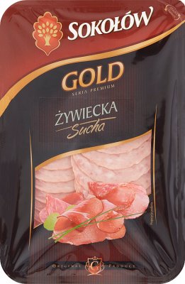 Or Zywiecka saucisson sec , tranchés