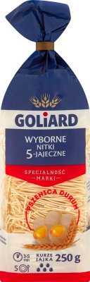 Goliard makaron 100% pszenicy durum 5 jajeczny  Krajanka