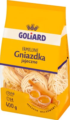 Goliard makaron Familijne Gniazdka Jajeczne