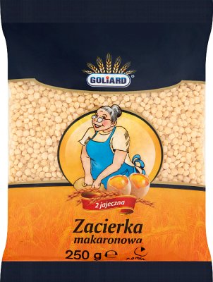 zacierka pasta from durum wheat