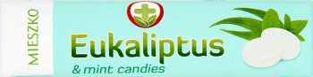 Eukalyptusbonbons mit Eukalyptus und Menthol