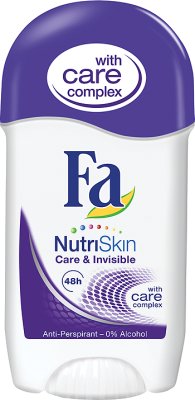 Fa Antyperspirant w sztyfcie NutriSkin Invisible control