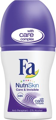 Fa Antyperspirant w kulce NutriSkin Invisible control