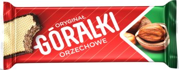 Góralki Orzechowe kruchy wafelek przekładany kremem