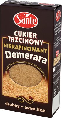 Demerara Zuckerrohr raffiniertes kleines