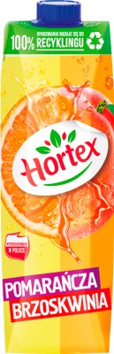 Hortex napój  Pomarańcza Brzoskwinia