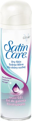 Satin Care Gel à raser pour les femmes pour la peau sèche