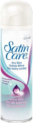 Satin Gel Afeitado Cuidado de la Mujer para la piel seca