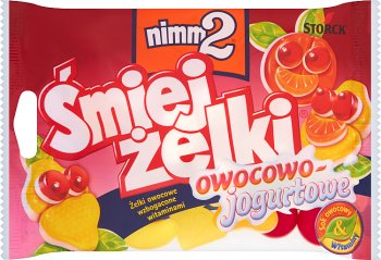 Nimm2 Śmiej żelki wzbogacone witaminami owocowo-jogurtowe