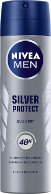 Nivea for men antyperspirant Silver protect Dynamic power