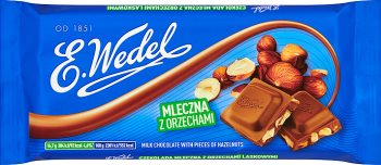 Wedel czekolada mleczna z orzechami laskowymi