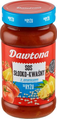 Dawtona sos słodko-kwaśny z ananasem