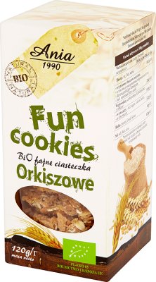 FUN COOKIES 120g spelled BIO -BIO ANIA