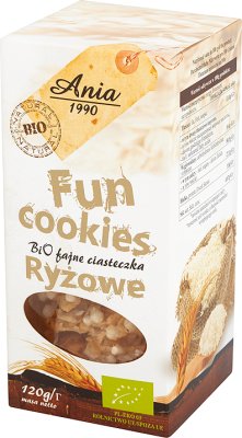 Bio Ania Fun cookies ryżowe BIO