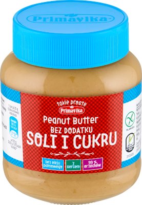 Primavika Peanut butter without salt and sugar
