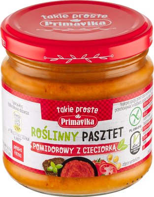 Primavika Pasztet pomidorowy  z cieciorką