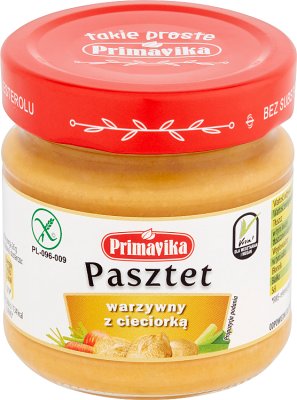 LÉGUMES PATE avec des pois chiches 170g - PRIMAVIKA