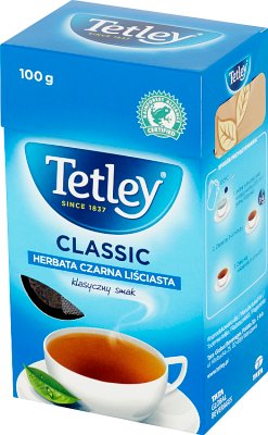 Thé noir classique Tetley Feuille 100 g