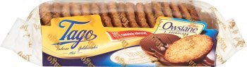 Galletas de avena Harina de avena de lux con guarnición de chocolate con leche 250 g