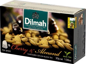 Dilmah Cejlońska czarna herbata z aromatem wiśni i migdałów