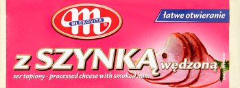 Fromage Mlekovita transformés avec du jambon 100 g