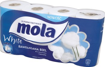 Mola Papier toaletowy biały
